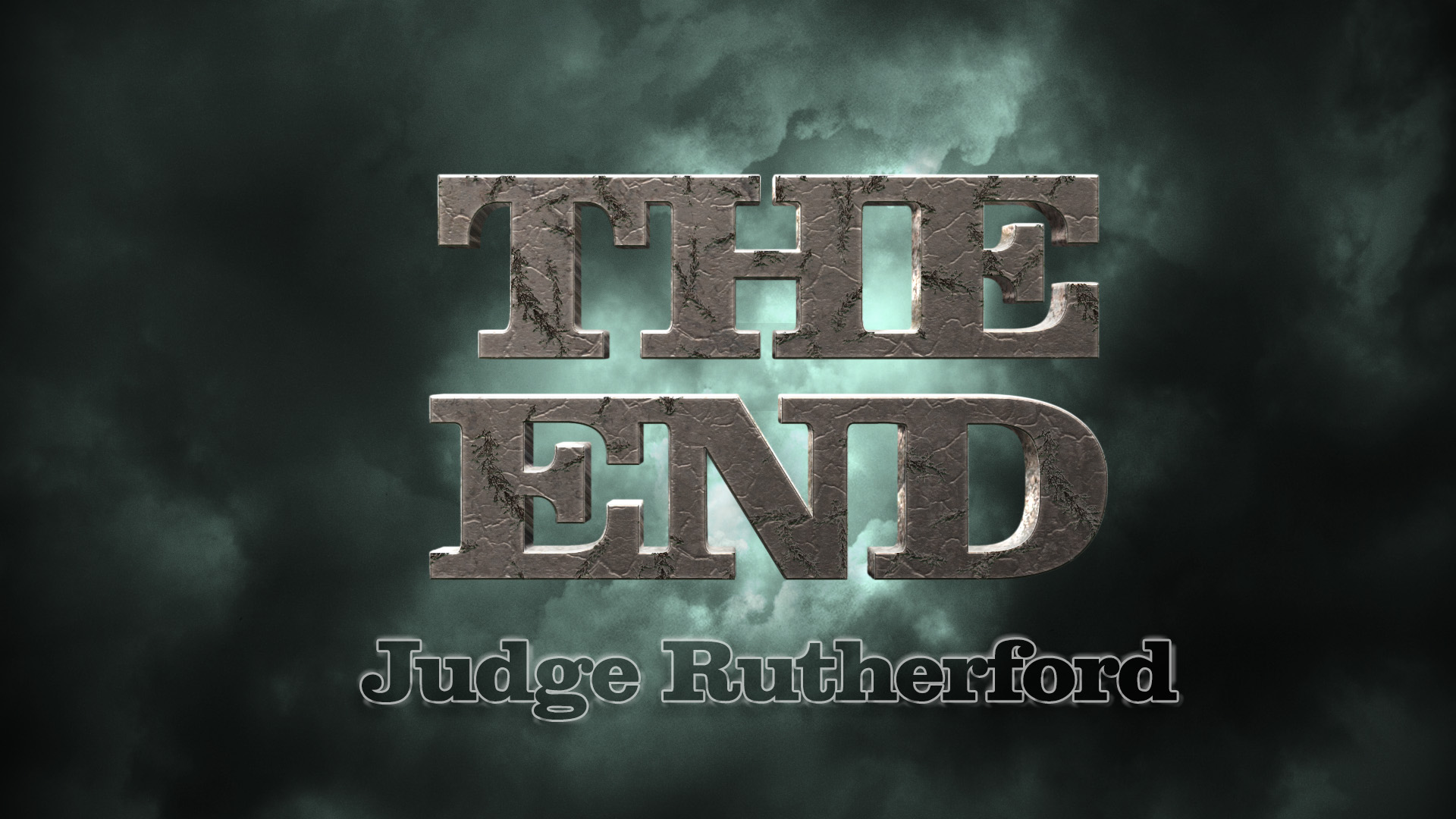 The End by Judge Rutherford 