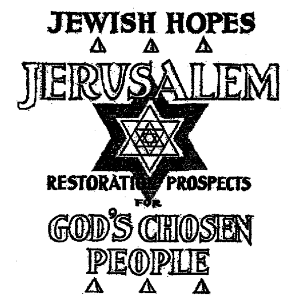 1910 - Jewish Hopes