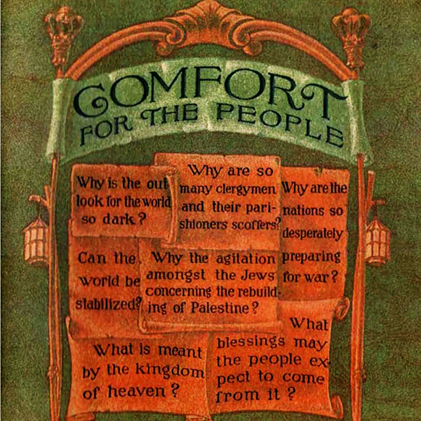 1925 - Comfort for the People